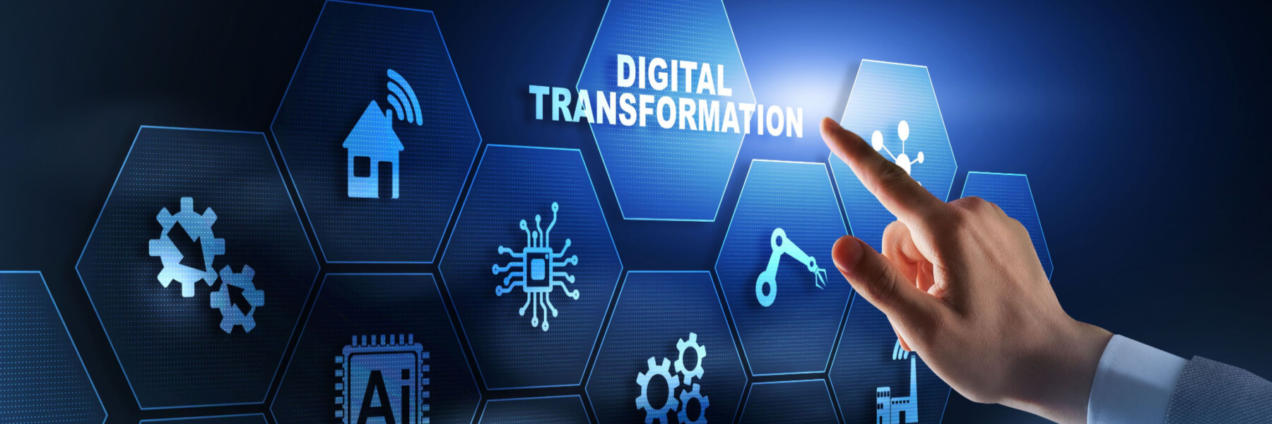 digital transformation concept art